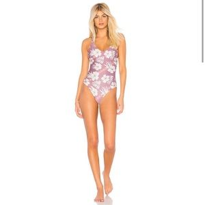 NWT Stone Fox Swim Hermosa One Piece in Besame Floral